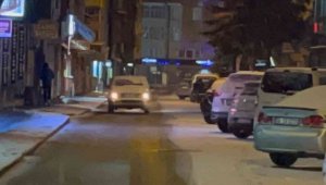 Kars'ta kar yağışı etkili oluyor
