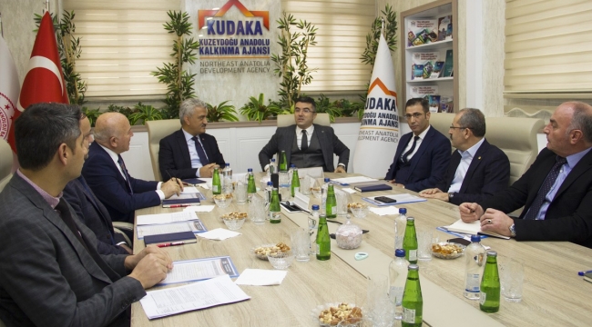 KUDAKA yönetimi, 2022 yılının son toplantısını Erzurum'da yaptı