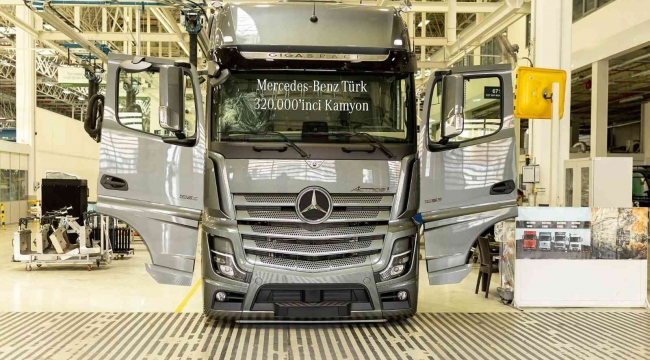 Mercedes-Benz Türk, 320 bininci kamyonunu üretti