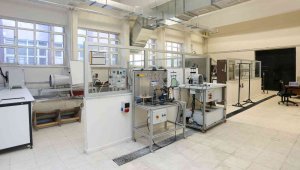Mühendislik fakültesinin araştırma laboratuvarları yenilendi