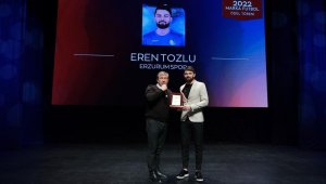 Yılın santraforu Eren Tozlu...