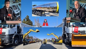 87 araçlık yeni filo 223 milyon lira