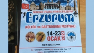 Aydın'da Erzurum Kültür ve Gastronomi Festivali