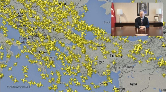 Bakan Karaismailoğlu: "Geçen yıl 1.8 milyon uçak trafiği gerçekleşti"
