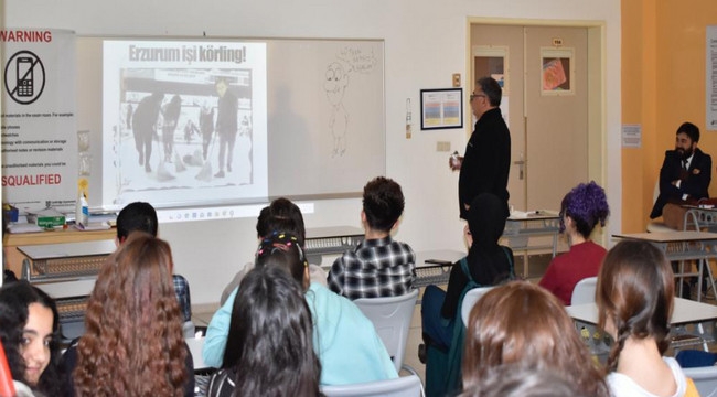 BİLKENT'lilere karikatür ve mizah dersi