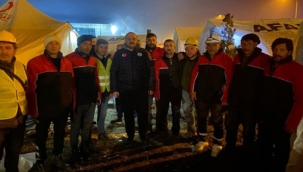 Aziziye Belediyesi deprem bölgesinde