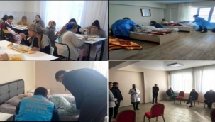 Depremzedeler Erzurum'a getiriliyor