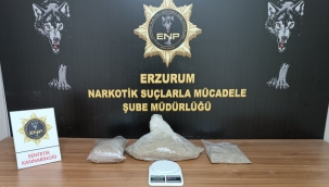Erzurum'da uyuşturucu operasyonu