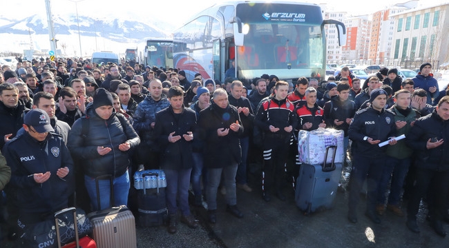 Erzurum Emniyeti tüm imkanlarıyla