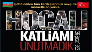 Türk Aksakallıları, Hocalı katliamını unutmadı