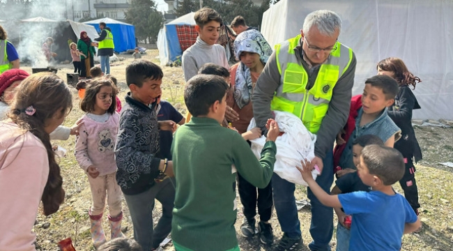 Adıyaman'a Yönelik Yardım Seferberliği Sürüyor