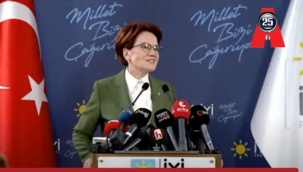 Akşener: "Ya tarih yazacağız ya tarih olacağız"