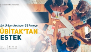 Atatürk Üniversitesi'nin 63 projesine destek