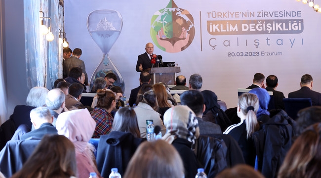 BÜYÜKŞEHİR'DEN İKLİM DEĞİŞİKLİĞİ ÇALIŞTAYI