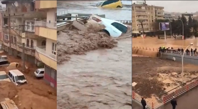 Deprem bölgesinde bu kez sel felaketi