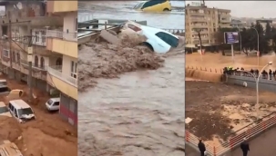 Deprem bölgesinde bu kez sel felaketi