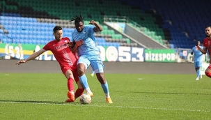 Rize'den puansız dönüş