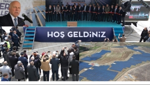 Erzurum'da kurulan Güneş Enerji Santralleri açıldı