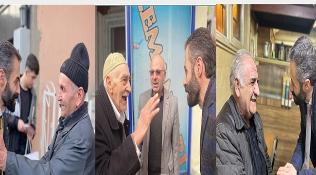 MHP'li Çakır, çaldığı her kapıda ayrı bir sıcaklık, ayrı bir yakınlık buluyor