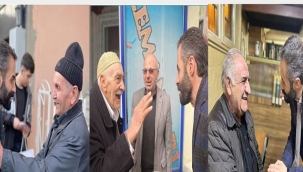 MHP'li Çakır, çaldığı her kapıda ayrı bir sıcaklık, ayrı bir yakınlık buluyor