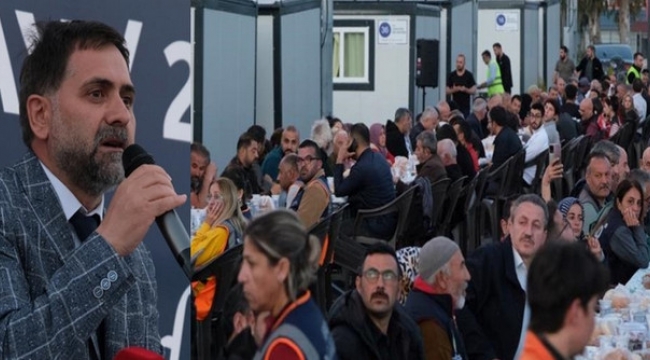 Yakutiye'den Hatay'a gönül sofrası