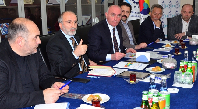 ETSO, SORUNLARI YAVİLİOĞLU İLE İSTİŞARE ETTİ
