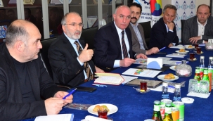 ETSO, SORUNLARI YAVİLİOĞLU İLE İSTİŞARE ETTİ