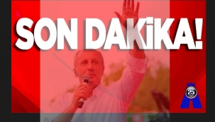 İnce adaylıktan çekildi