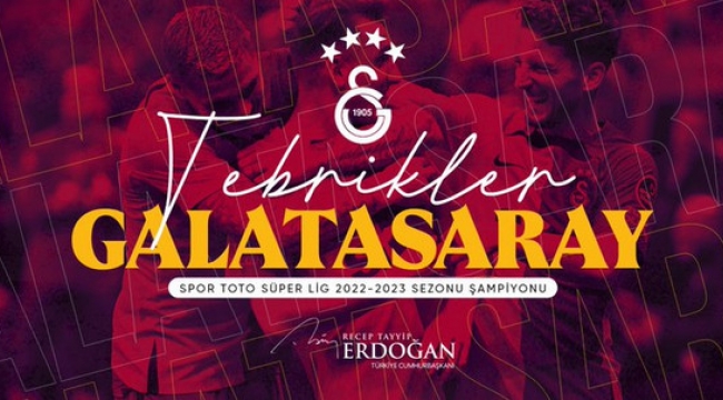 Şampiyon Galatasaray
