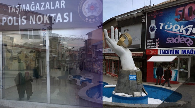 Taşmağazalar'da "Polis Noktası"