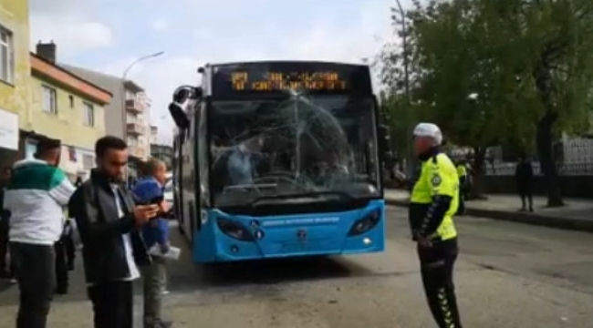 Otobüsler çarpıştı; 12 yaralı