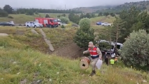 Erzurum'a gelirken şarampole yuvarlandılar; 4 ölü, 10 yaralı