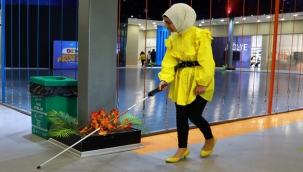 Erzurum Büyükşehir Belediyesi'nden "Akıllı Baston"