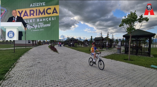 Yarımca'da 20 dönüm millet bahçesi