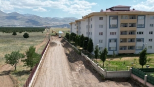 Aziziye'de yeni bağlantı yolu