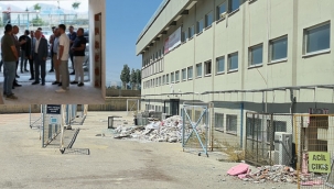 Başkan Sekmen stattaki çalışmaları inceledi