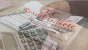 O karar Resmi Gazete'de...