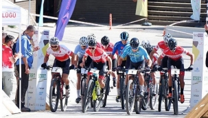 Palandöken'de Dağ Bisikleti Şampiyonası