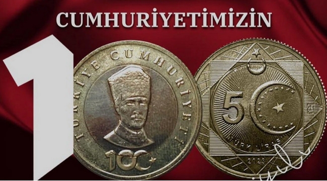 5 Türk Lirası Madeni Para tedavülde