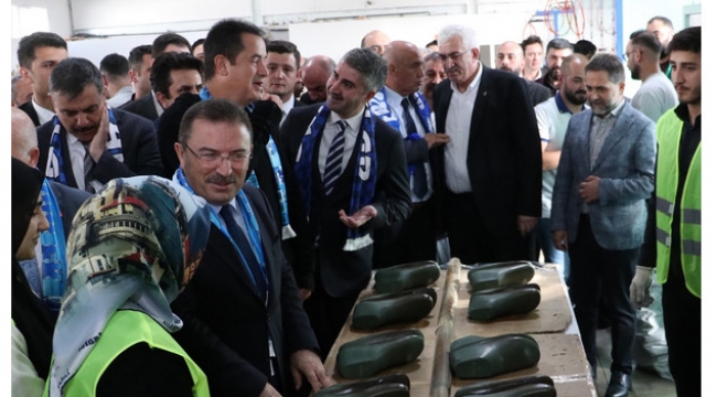 Acun, memleketi Erzurum'da terlik fabrikası kurdu