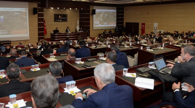 Erzurum'da 715 projenin son durumu ve bütçeleri değerlendirildi