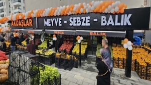 Yıldızkent'teki Akdaşlar Manav ilgi gördü