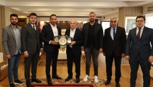 Dünya şampiyonundan anlamlı teşekkür