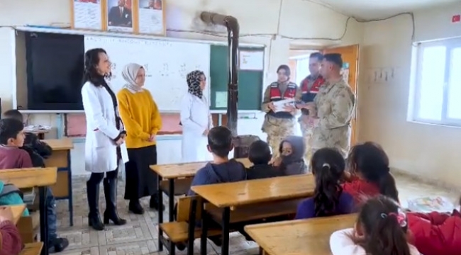 Erzurum'da Jandarma'dan anlamlı ziyaret