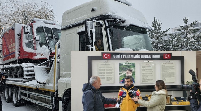 Erzurum Sağlık Müdürlüğü ekipleri kışa hazır