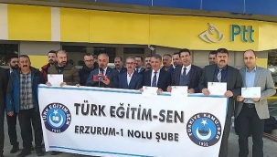 "Önlük değil ikramiye istiyoruz"