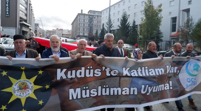 Osmanlı Ocakları'ndan "Dünya Müslümanlar Yürüyüşü ve Mitingi"