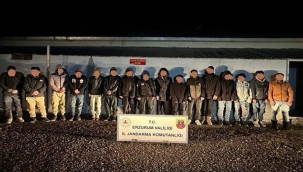 Erzurum'da yakalandılar