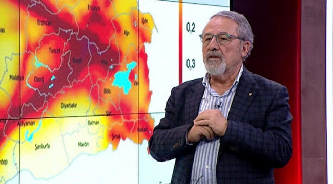 Prof. Dr. Naci Görür,: 'Tehlike oralarda arttı'