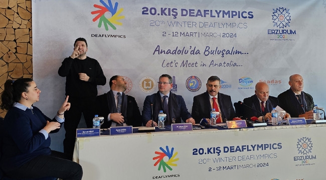 Uluslararası İşitme Engelliler Kış Oyunları Erzurum'da yapılacak